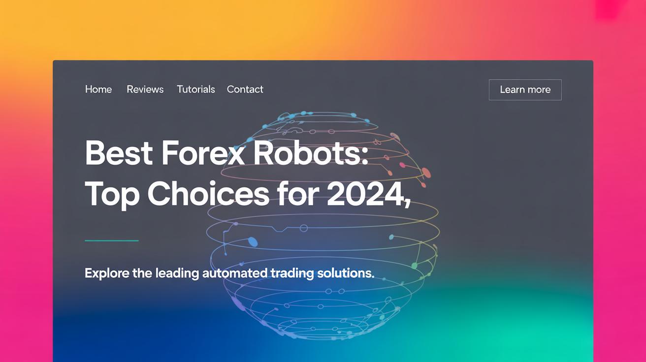 

Best Forex⁣ Robots:​ top choices for 2024

