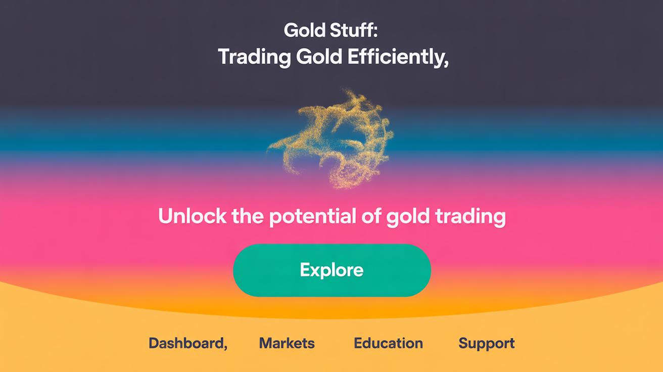 Gold Stuff: ‍Trading Gold⁤ efficiently
